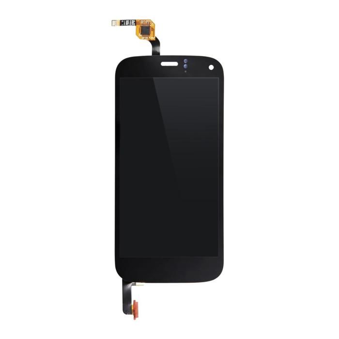 Vitre tactile noire + écran LCD assemblés Wiko Darkfull