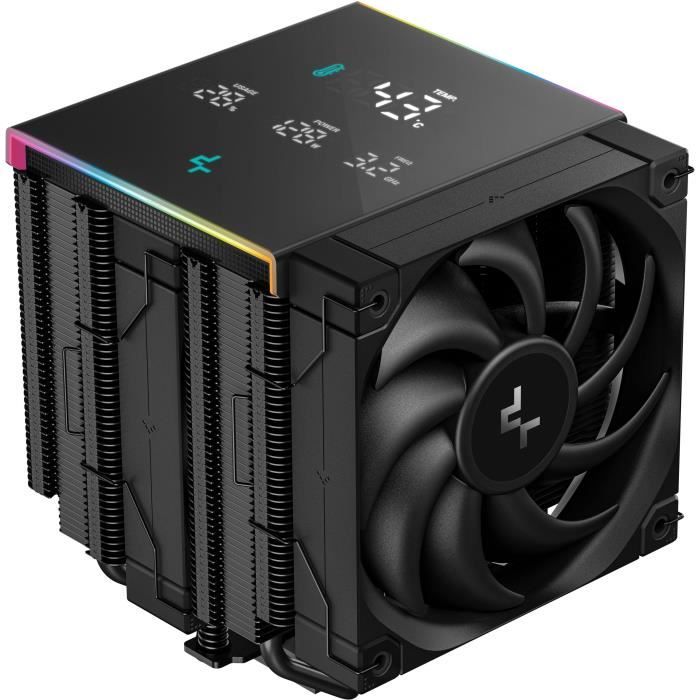 Refroidisseur dair – DEEPCOOL – AK620 DIGITAL PRO – 12 cm – Noir – Gestion thermique avancée