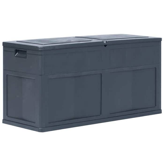 Prix bas - Boîte de rangement de jardin - grand volume - 320 L Noir （635202423846)