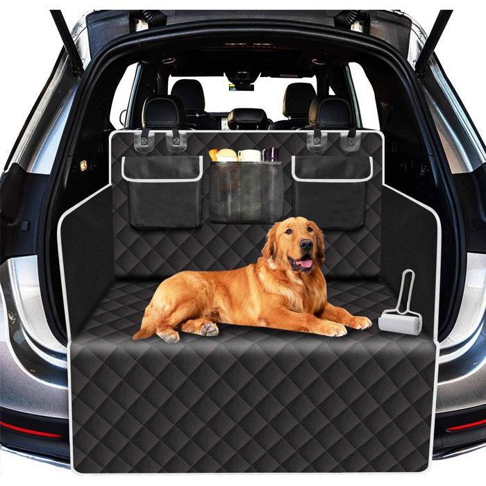 Housse de Protection de Coffre de Voiture Anti-déchirure et imperméable Housse de Coffre de Chien avec Protecteur latéral YYV