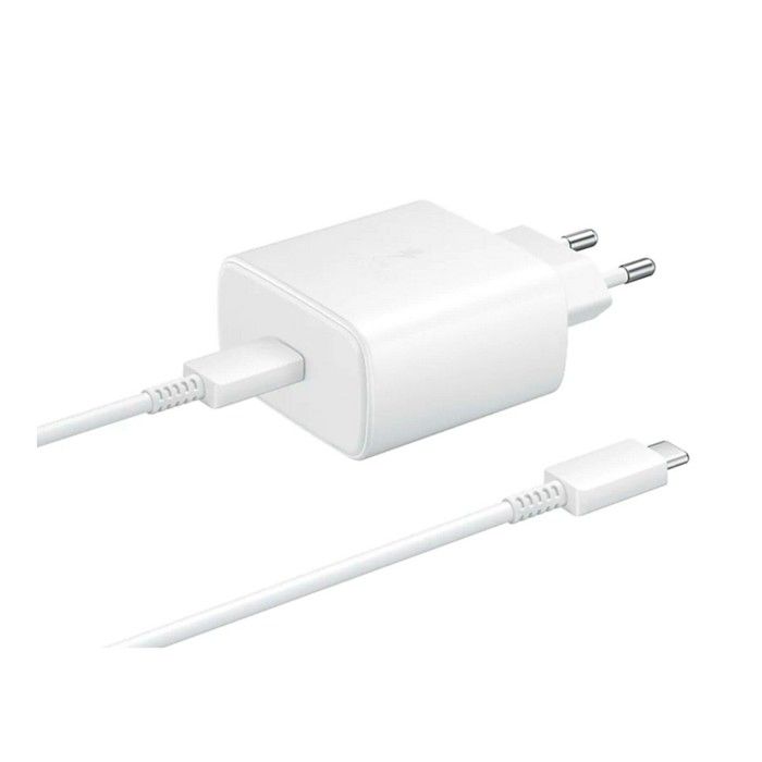 Chargeur Samsung EP TA845 USB C avec câble USB C en vrac - vue 2