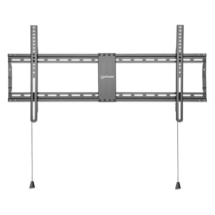 Support Mural TV Ultra Plat - Manhattan - Inclinable - 43 à 100 - Acier Renforcé