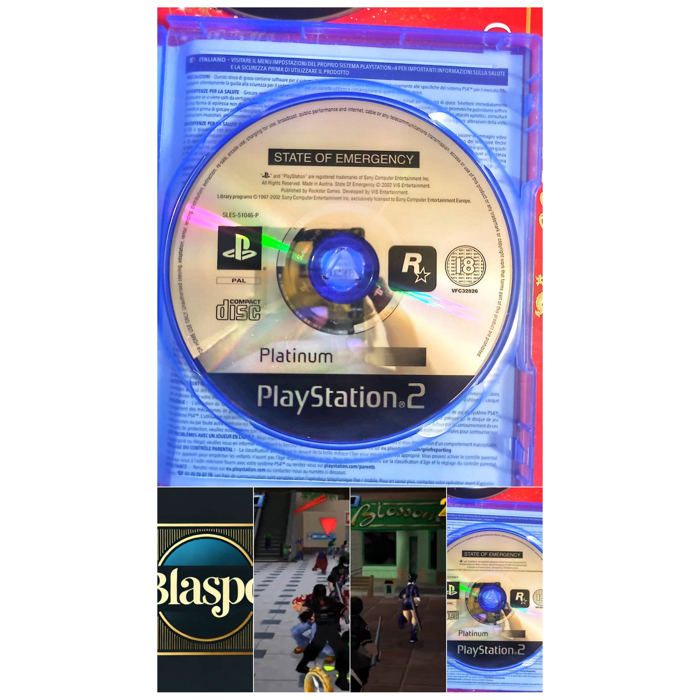 Rockstar Games State Of Emergency – PS2 – Cd Seul Sans Boîtier – Action