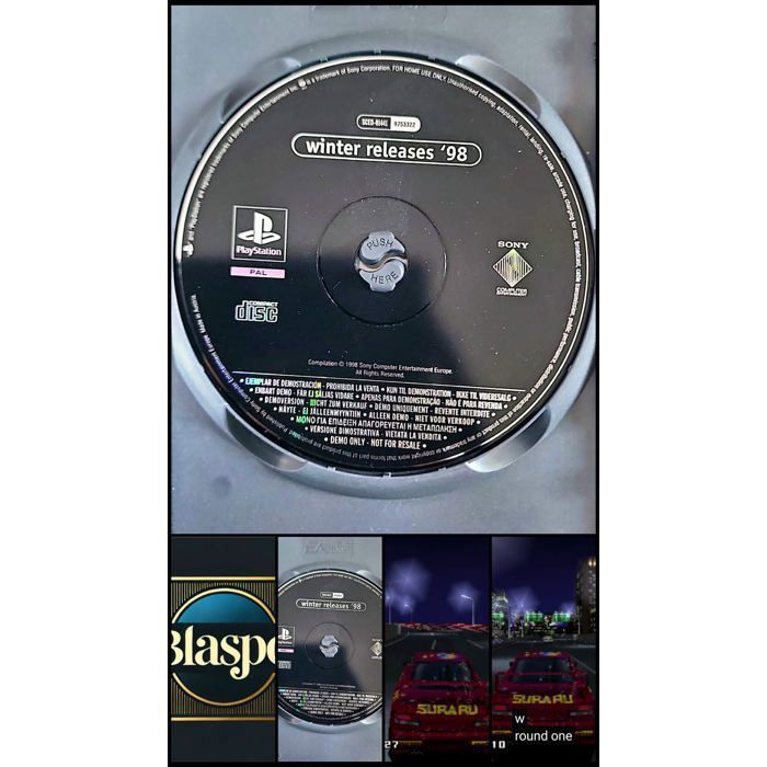 Winter Releases 98 PlayStation PS1 CD Démo PAL Seul Sans Boîtier Occasion Reconditionné -  reconditionné disponible sur Cdiscount Seconde Vie