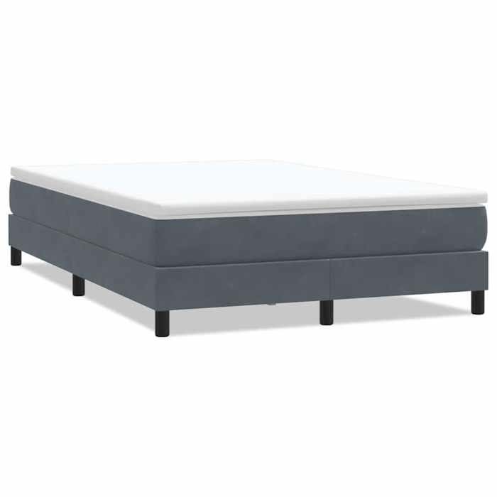 VD Sommier à lattes de lit sans matelas gris foncé 140x220cm Lit chambre & Structure de lit @EU50890BONE