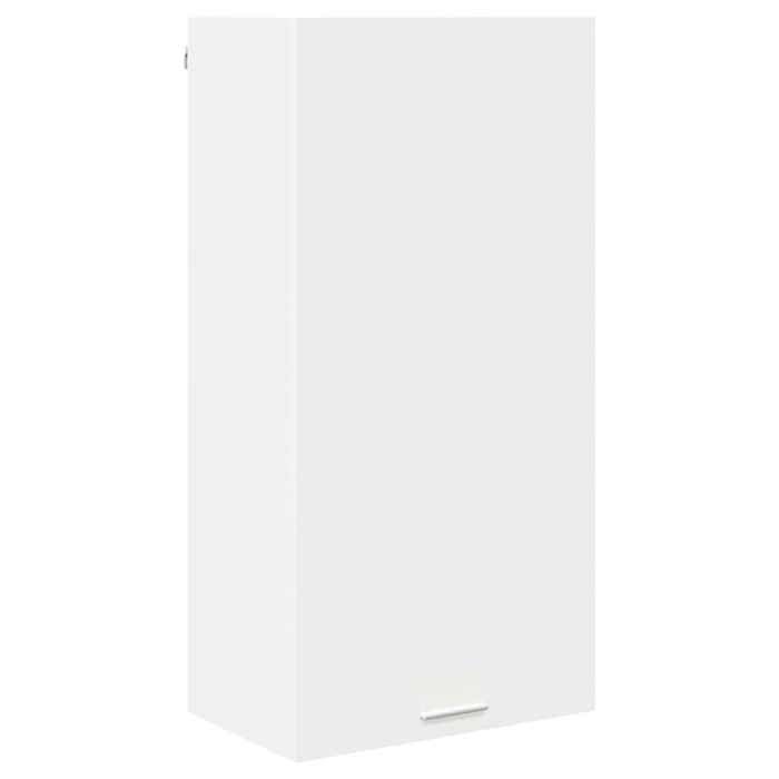 Blanc Vitrine suspendue - HUABLBO - Blanc 50 x 31 x 100 cm Bois dingénierie &2189