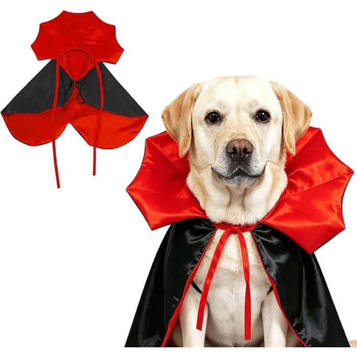 JOZMMZEOOA Costume d& halloween pour Chien Deguisement Halloween Chien 60cm Costume d& Halloween pour Chien L 60 x 62c KIT VETEMENT
