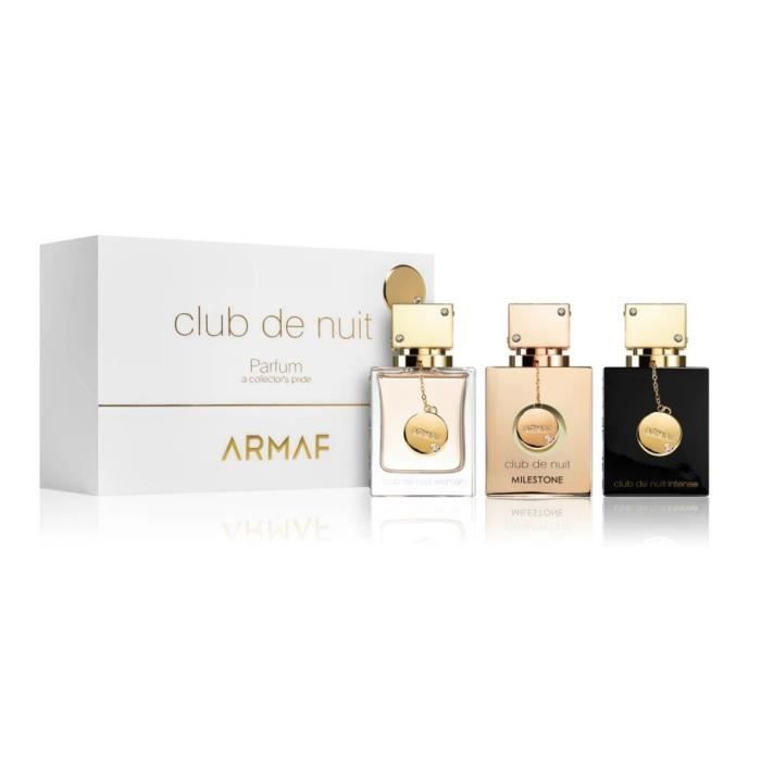 Set de Parfums - ARMAF - Club de Nuit Femme - 3 x 30 ml - Eau de Parfum - Floral
