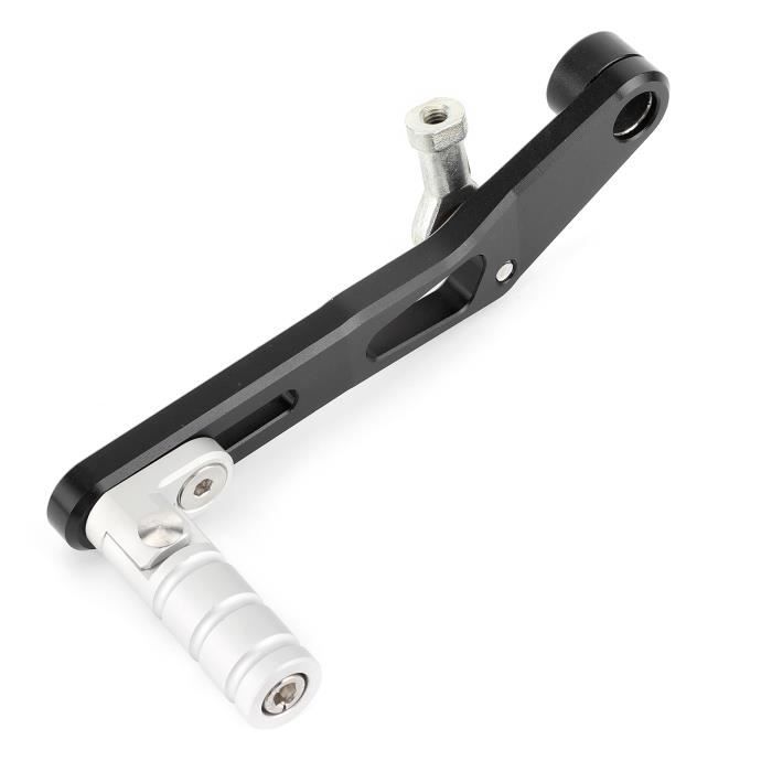 Pied De Levier De Vitesse Moto – Alliage Aluminium Noir – Pièce Modifiée – Compatible Sachs