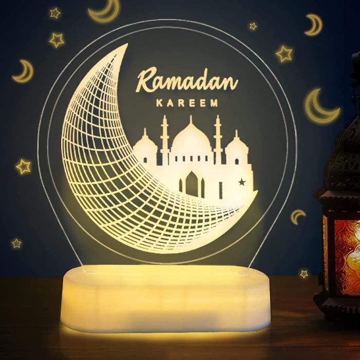 Lampe de Table - Ramadan - LED - Design Classique - Éclairage Intérieur - 1W