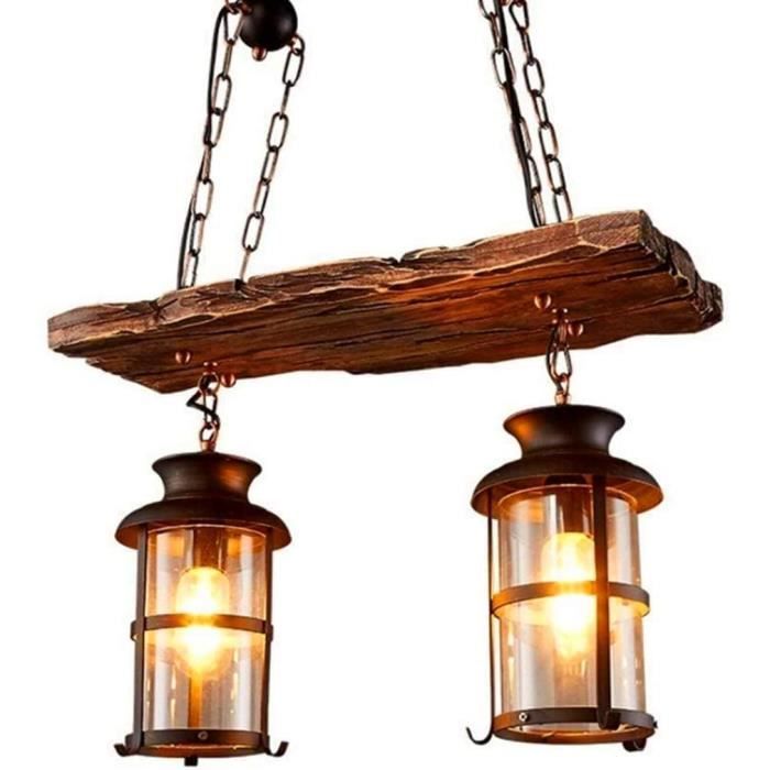 Luminaire Suspendu Industriel Vintage