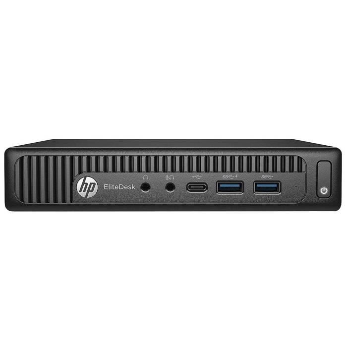 Mini PC HP EliteDesk 800 G2 Desktop Mini USDT Intel Quad Core i5 Disque Dur SSD 512 Go Win 10 Pro Ultra Slim PC Ordinate 311194 Reconditionné -  reconditionné disponible sur Cdiscount Seconde Vie