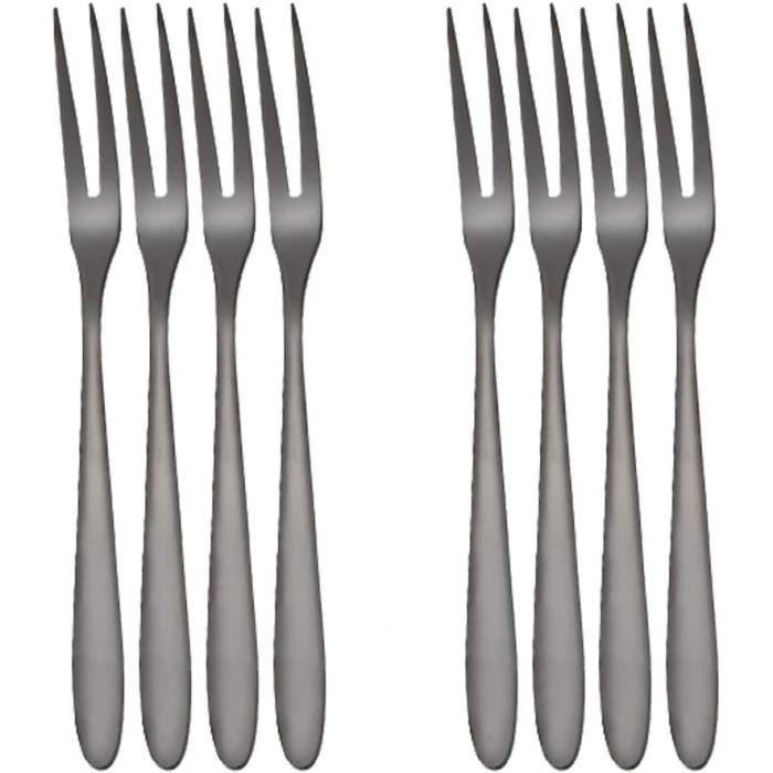 Fourchettes de table - VIPITH - Ensemble de 12 - Acier inoxydable