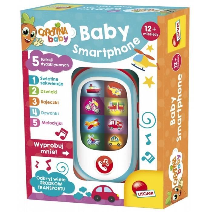 Lisciani Carotina Baby – 60 Jeux éducatifs Pour Tout-petits – Puzzle, Loto, Mémoire, Formes Et Couleurs
