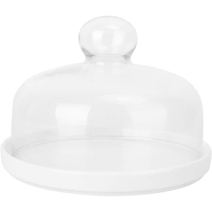 Présentoir À Gâteaux Avec Cloche En Verre Et Couvercle À Gâteau En