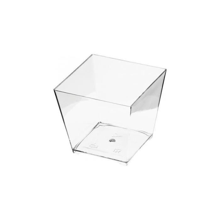 Lot De 3 Verrines Tonneau En Cristallin - 30 Cl - Transparent - Compatible Lave-vaisselle Et Micro-ondes - 2