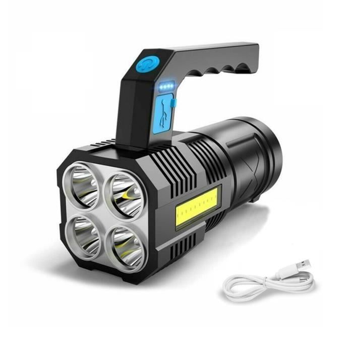 OBS-FL2 | Lampe torche à LED de poche LED Observer Tools Rechargeable, Noir USB type C | RS