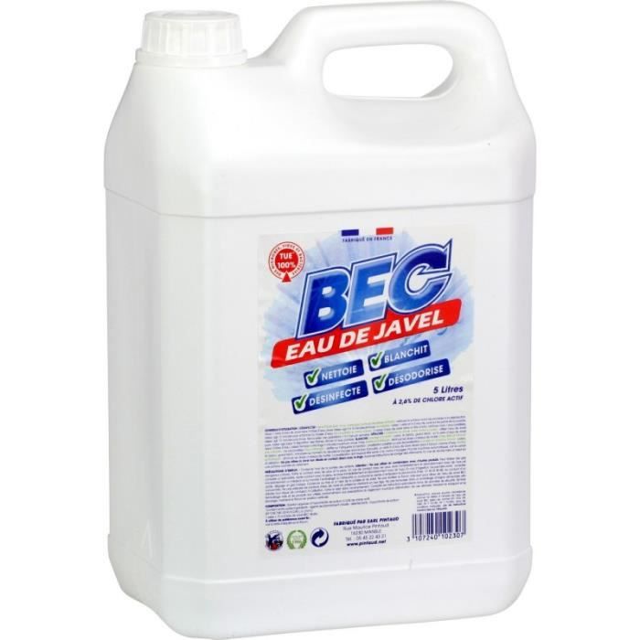 BEC Javel bidon de 5L - 9°