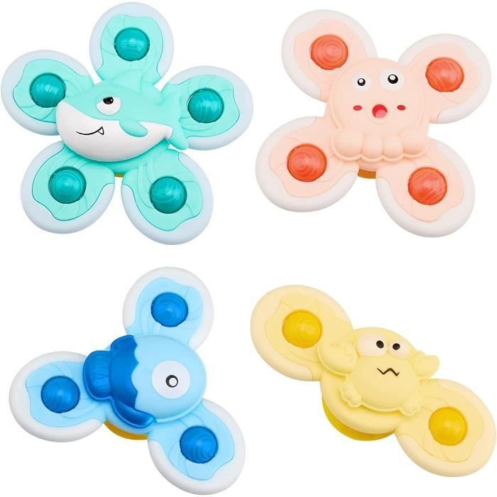 Jouet De Décompression Jouets Pour Bébé Ventouse Spinner Jouets