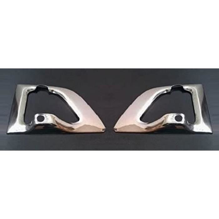 Décorations Poignées De Porte En Inox Pour Scania Série R - 2 Pièces, Autocollant Inclus