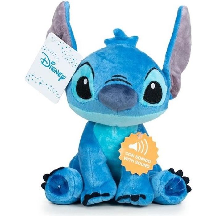 Peluche Sonore 20 cm Stitch - Cdiscount Jeux - Jouets