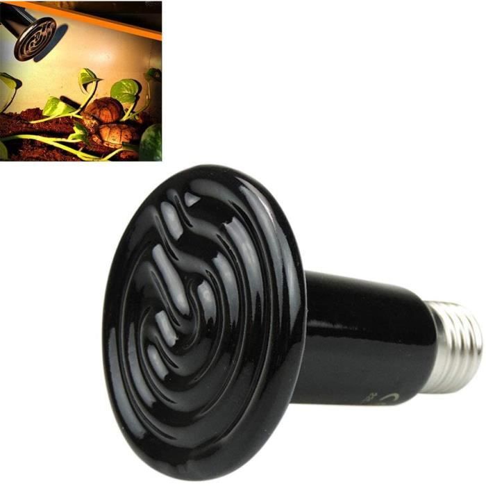 Lampe Chauffante Pour Animaux 200W - Température Réglable 28-35°C, Ventilateur, LED - Pour Poussins, Volailles, Reptiles