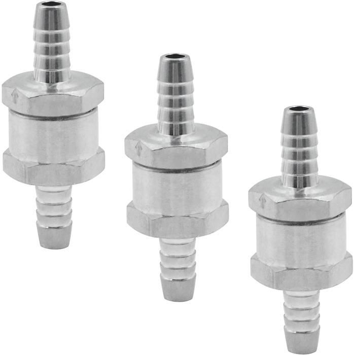 NEUF Clapet Anti-retour Aluminium Valve à Carburant Gasoil Essence - Foto 6