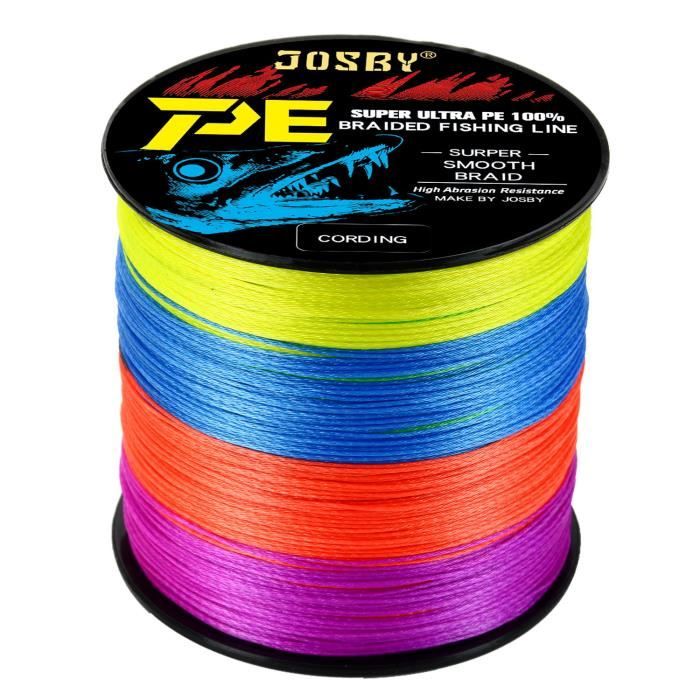 Ligne De Pêche En Nylon Tressé 30Lb 300M - Vert Foncé, Haute Résistance Pour Leurres Et Traîne