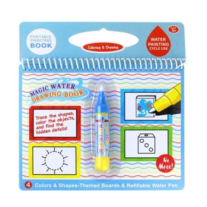 Coloriage Magique Livre Dessin Eau Coloriage Eau Livre Pour Enfants,Peinture Eau Magique Stylo