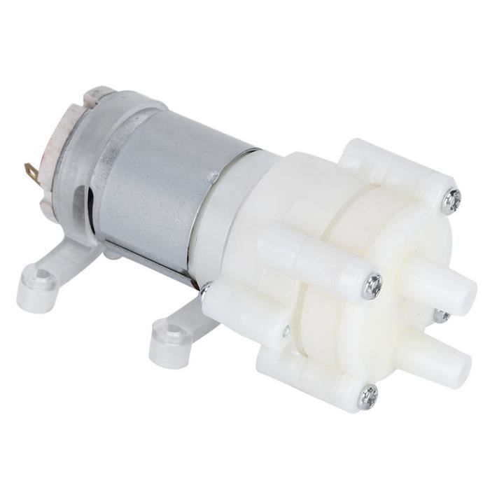 ARAMOX Mini pompe à eau Machine de pompage électrique de pompe à eau de diaphragme d'aquarium de 365 DC Mini pour le réservoir