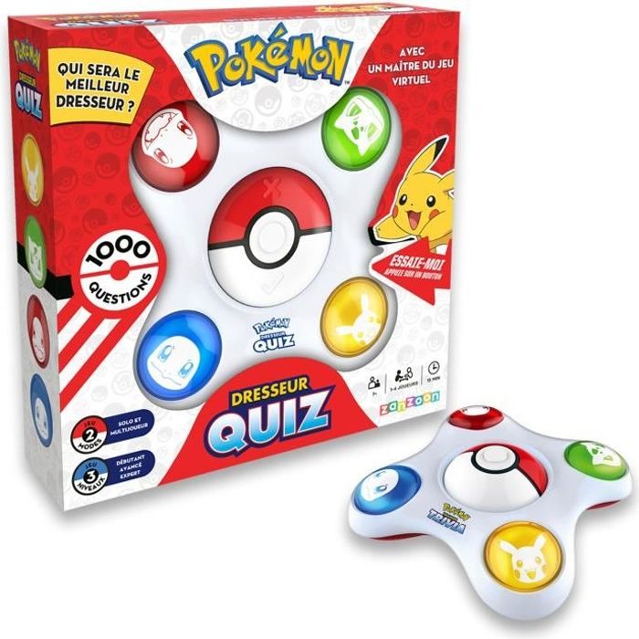 Pokemon Quiz Cdiscount