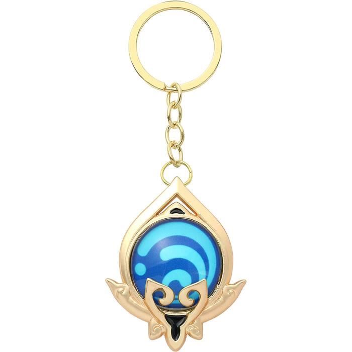 Collier Furina Genshin Impact HUYMHTER - Pendentif Cristal, Chaîne 68cm, Pour Fans Et Cosplay