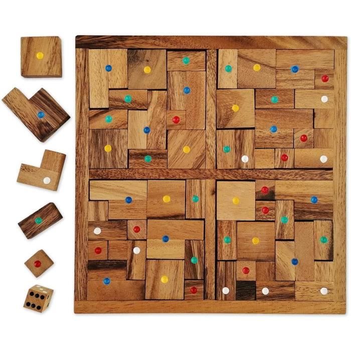 IELLO Qwirkle Voyage – La Version Compacte Du Jeu De Logique Familial – 6+ Ans, 2 à 4 Joueurs, 30 Min !