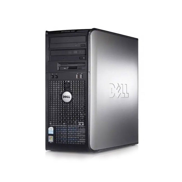 Dell Optiplex 380 MT - Windows 7 - 2.8Ghz 4Go 320Go - Port Serie et Parallele - PC Tour Bureautique Ordinateur - Dell