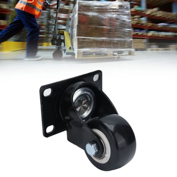 Roue De Portail QUARKZMAN 2Piu00e8ces Roue U00e0 Gorge En V, 1,89" En Acier Inoxydable 201 Pour Portail Coulissant Avec Double Roulement Et Support Pour Rail Inversu00e9, Machines Industrielles Roue Portail Coulissant