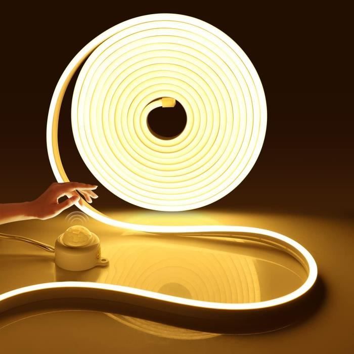 Ruban Led Néon,Ruban Led Capteur Mouvement Lumière,12V Silicone Ip65 ...