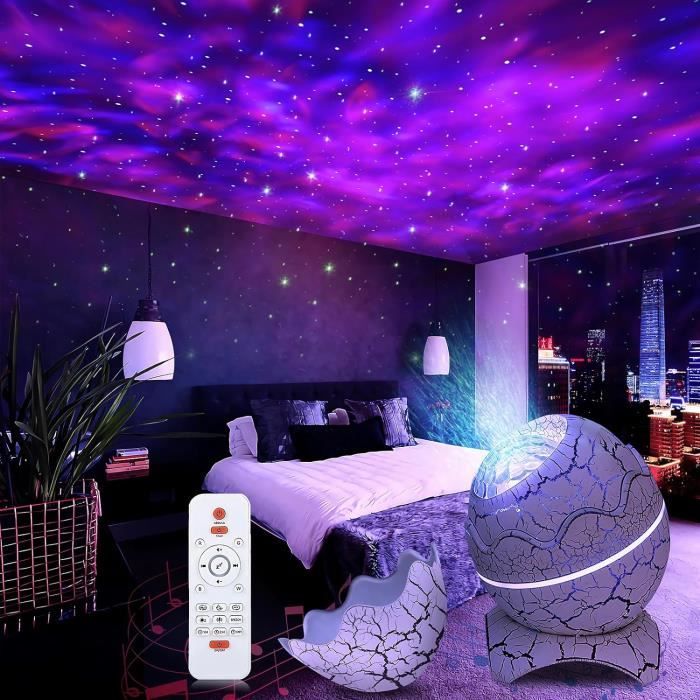 FOSMET Projecteur Ciel Etoile avec Aurora, Lampe Projecteur Galaxie