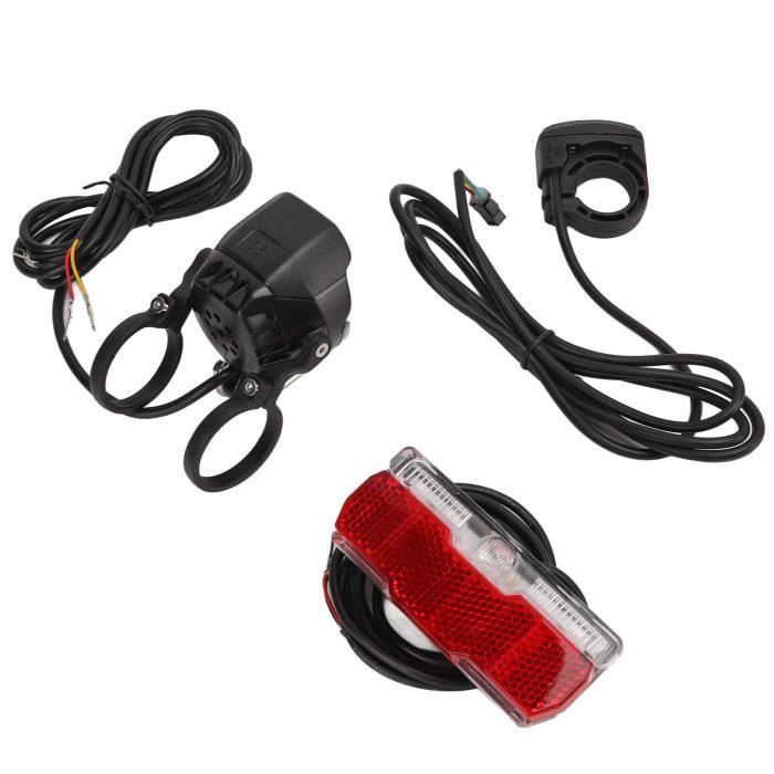 Kit éclairage Vélo LED Avant/arrière étanche - Torches Spots Silicone Multicolore