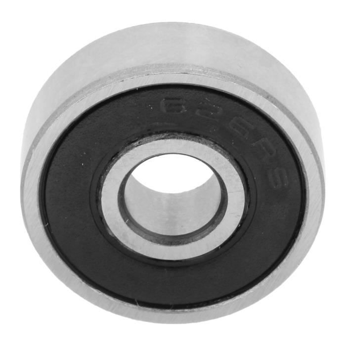 2 Roulements à Billes R12ZZ 3/4x1-5/8x7/16 En Acier Chromé Double Blindage - Sourcing Map - 12