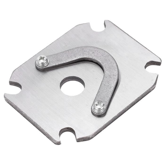 Plaque Soupape Compresseur Air 3/8in 48x72mm - Kit Remplacement 1P 2.5P 3P 4P - Fonte Qualité