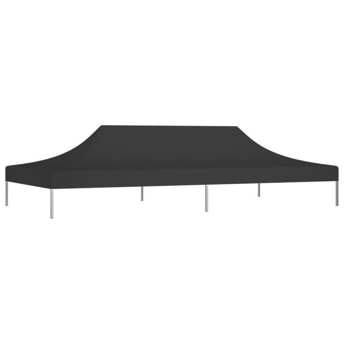 Toit De Tente De Réception 6x3 M - Tissu Oxford 600D Imperméable - Beige - Pour Remplacement Auvent