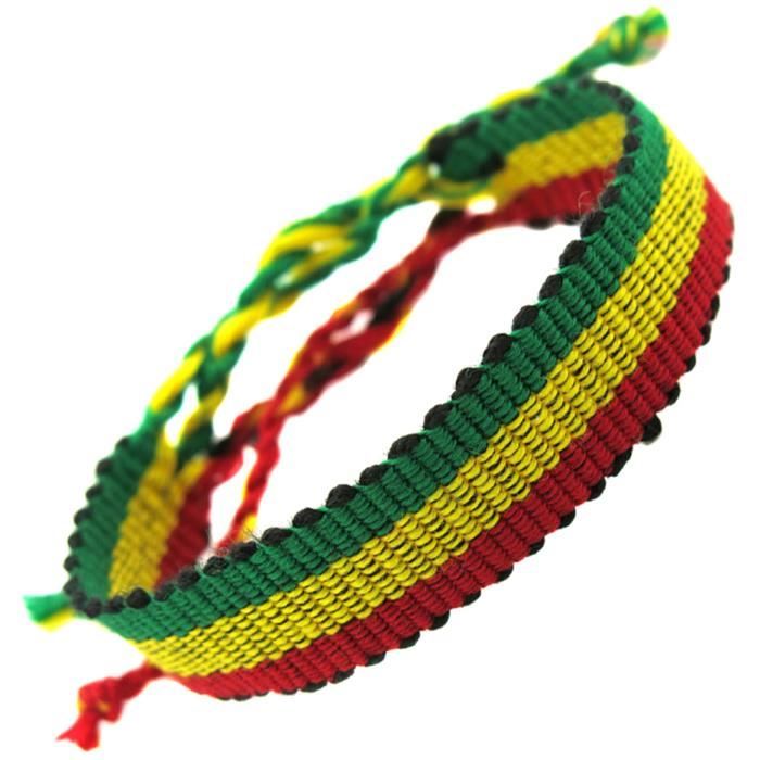 Bracelet Drapeau Tamazgha – Afrique Du Nord – Amour – Taille Unique 17 Cm – Neuf
