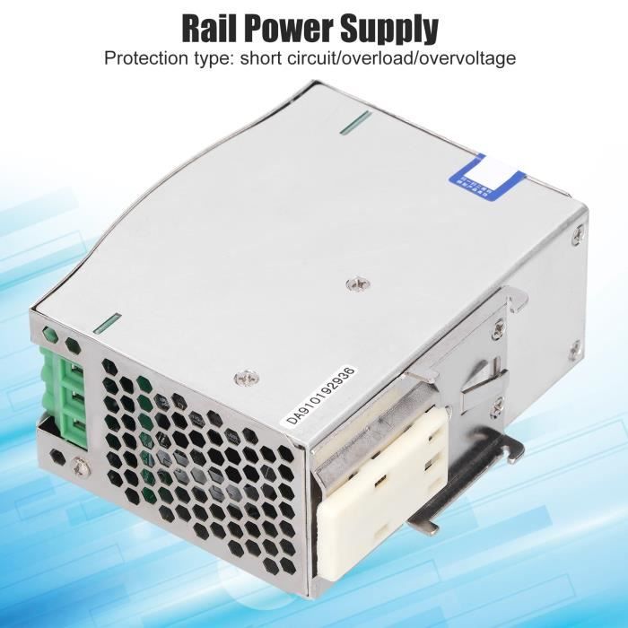 DR-75-24 Alimentation Sur Rail DIN 24V 3,2A - Alimentation Industrielle Pour Automatisation Et LED