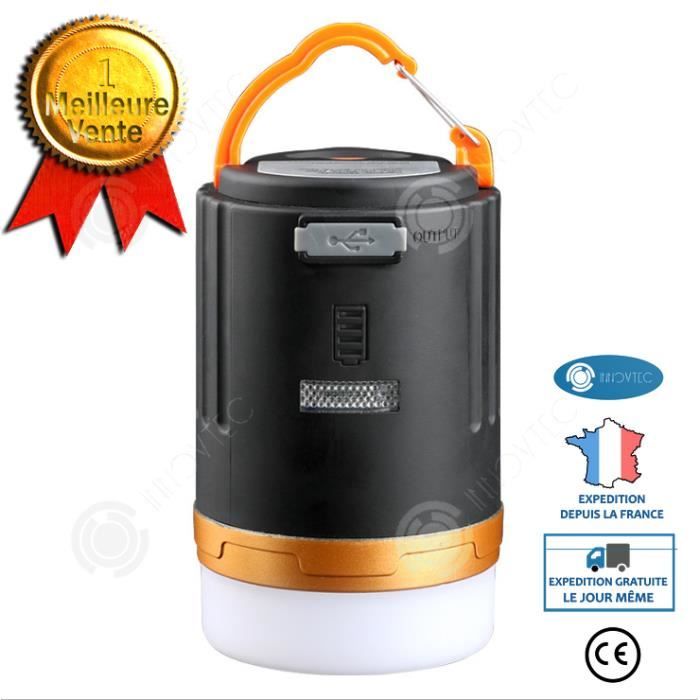 Lampes camping,Lanterne solaire à LED Rechargeable par USB,éclairage d