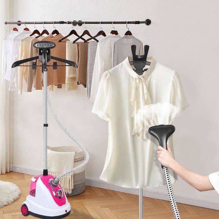 Défroisseur vapeur multifonctionnel JEOBEST - 30 g-min - 1700 ml - Rotation 360° - Pratique - Jeobest