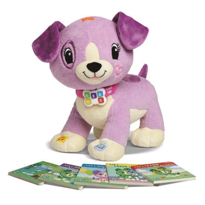 leapfrog peluche interactive lis avec violette