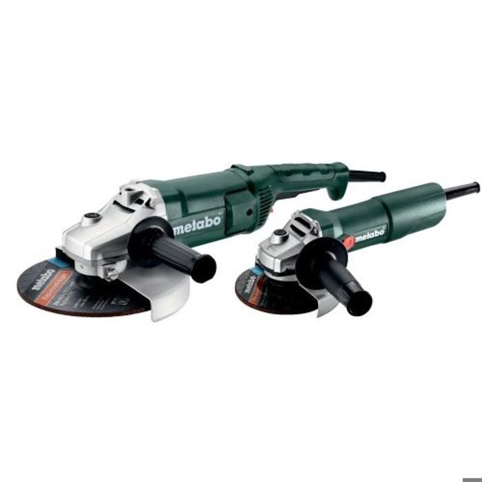 Pack de 2 meuleuses d’angle WP 2200 230 + W 750 125 Metabo - vue 1