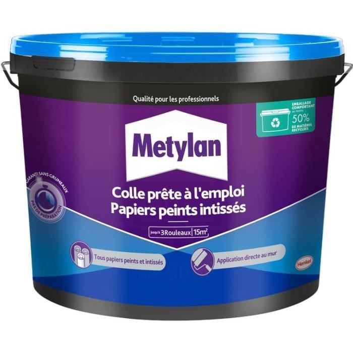 Colle Papiers Peints METYLAN 2977274 Intissés Seau 2 25kg