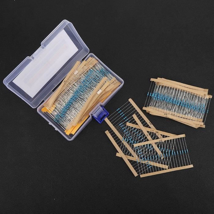 100 Résistances À Fil étallique 0,25w 1%,1K