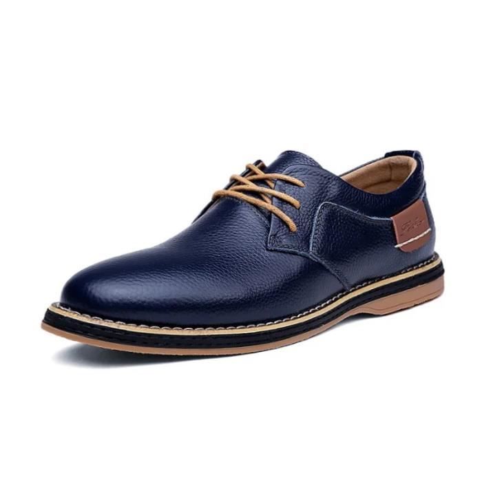Chaussures Oxford En Cuir Pour Homme Eastland - Taille 10 US - Marron - Occasion Bon État